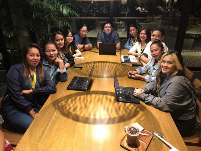 Goldenhand team meeting